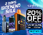 Discount code for Weekend Sale - 20% discount Sitewide - Shop Now at CSVAPE COM