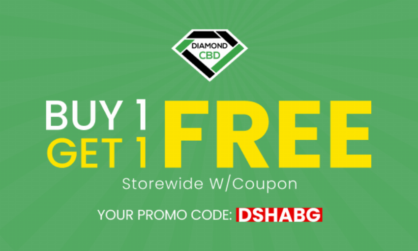 Discount code for Buy 1 Get 1 Free at Diamond CBD