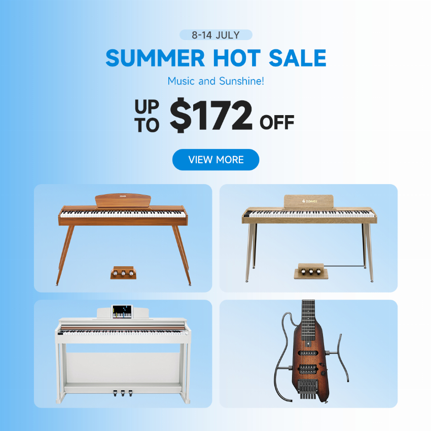 Discount code for Donner Summer Sale at Donner Music