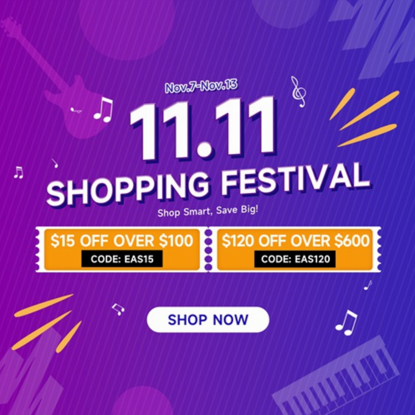 Discount code for Double 11 Shopping Festival at Donner Technology