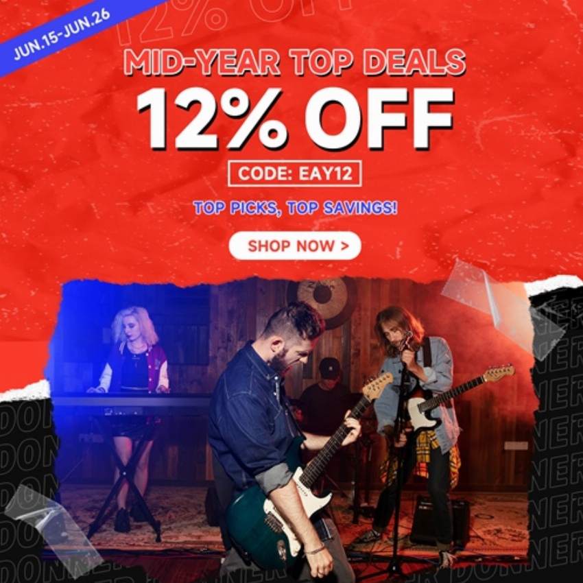 Discount code for Mid Year Sale at Donner Technology