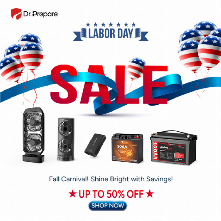 Discount code for Dr Prepare Labor Day Sale Enjoy Up to 50% discount at Dr Prepare