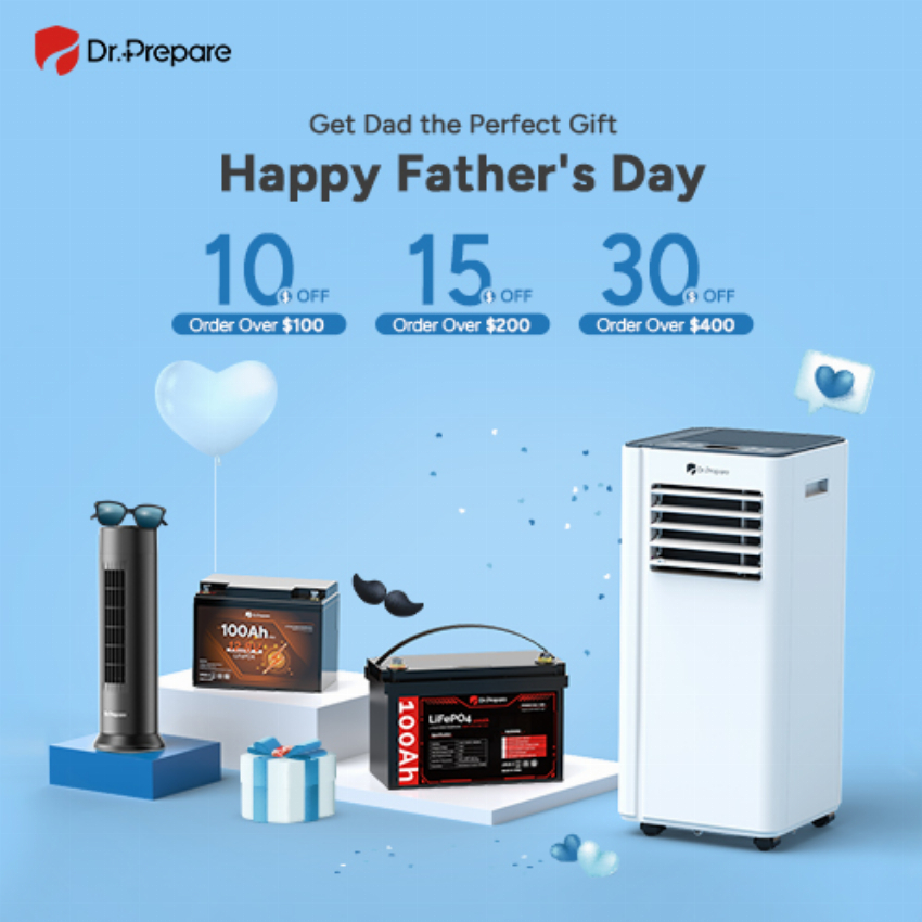 Discount code for Get 10 OFF for Order Over 100 On Father s Day at Dr Prepare