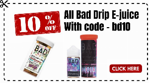 Discount code for 10% discount BAD DRIP EJUICE at Ejuice Connect