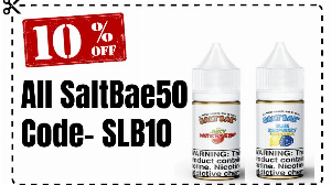 Discount code for 10% discount salt bae at Ejuice Connect