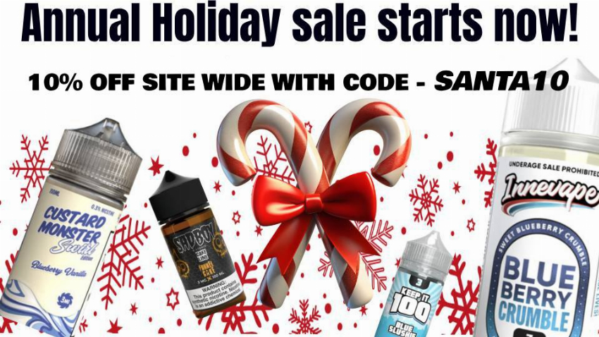 Discount code for 10% discount sitewide at Ejuice Connect