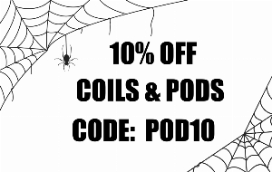 Discount code for 105 OFF COILS AND PODS at Ejuice Connect