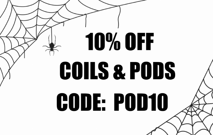 Discount code for 105 OFF COILS AND PODS at Ejuice Connect