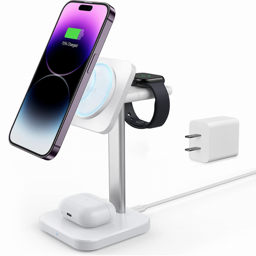 Discount code for Apple Watch Charger in 3-in-1 Wireless Charging Set Halolock with 25% discount at ESR