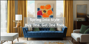 Discount code for Spring into Style Buy 1 Get 1 EE at Exclusive Fabrics Furnishings HPD