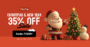 Discount code for FlexClip s Christmas New Year Sale at FlexClip
