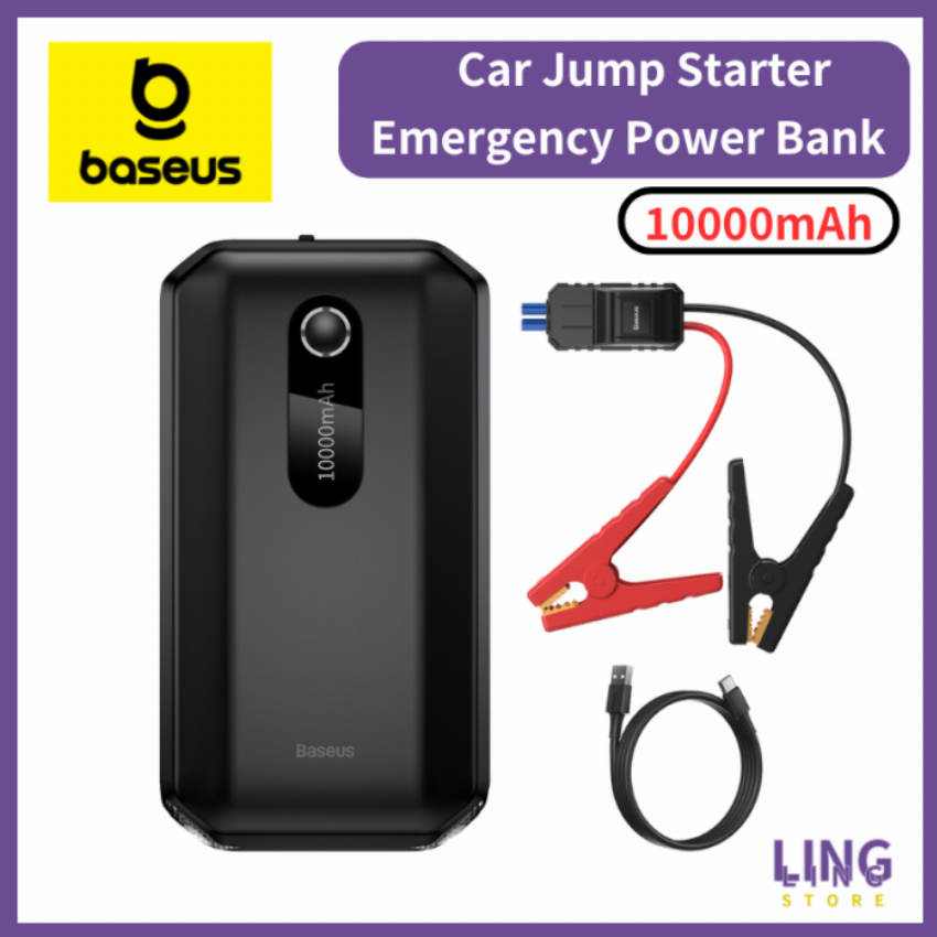 Discount code for Baseus 12000mAh Car Jump Starter Power Bank 12V Auto Starting Device 1000A at Gshopper