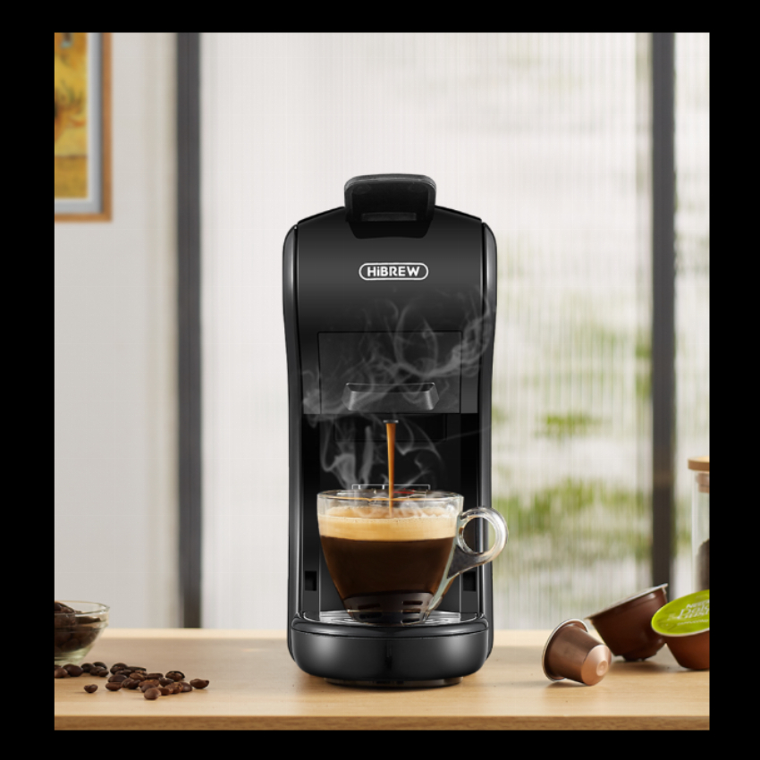 Discount code for HiBREW H1A 4 in 1 Capsule Coffee Maker Full Automatic at Gshopper