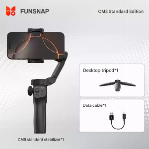 Discount code for Xiaomi Youpin FUNSNAP CM8 Smart AI Mobile Phone Gimbal Stabilizer at Gshopper
