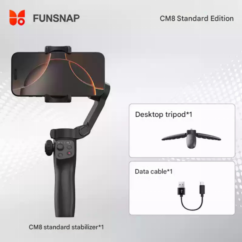 Discount code for Xiaomi Youpin FUNSNAP CM8 Smart AI Mobile Phone Gimbal Stabilizer at Gshopper