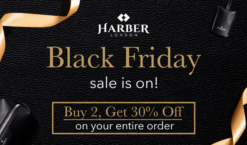 Discount code for BLACK IDAY HARBER LONDON at Harber London