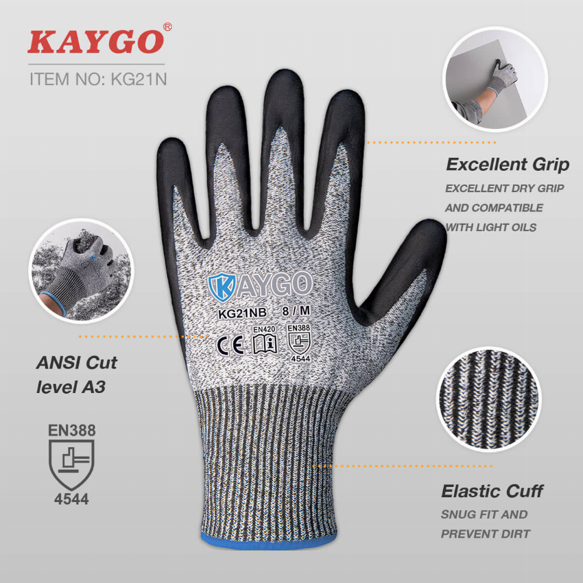 Discount code for Get 15% discount KAYGO KG21N A3 Cut Resistant Gloves at HONGKONG HMC TRADING CO LIMITED