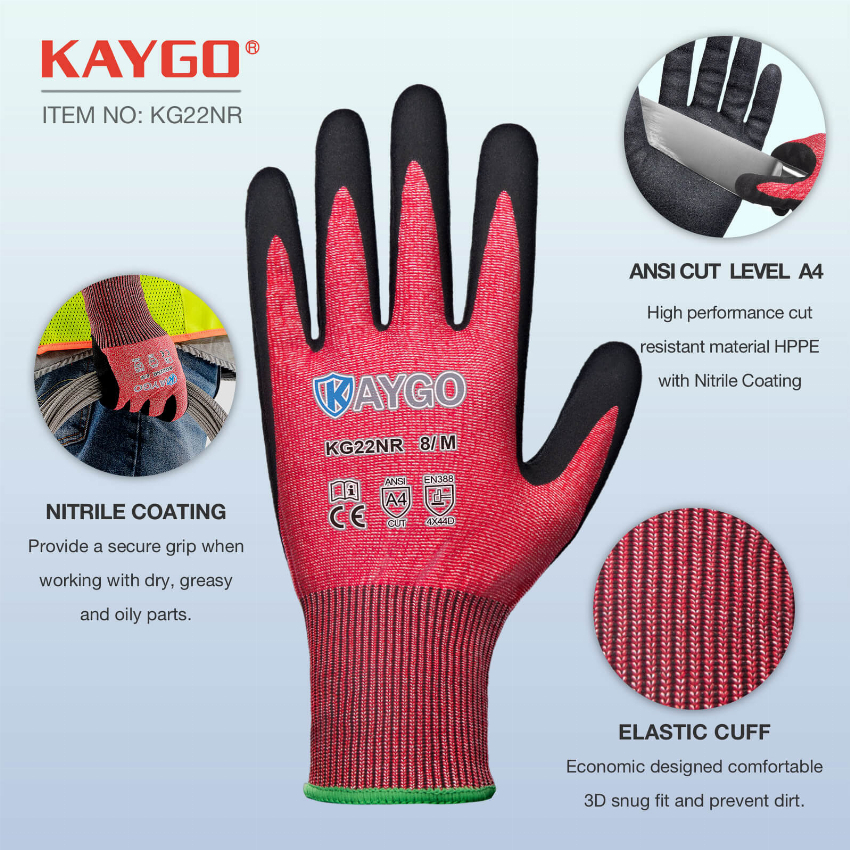 Discount code for Get 15% discount KAYGO KG22N A4 Cut Resistant Gloves at HONGKONG HMC TRADING CO LIMITED