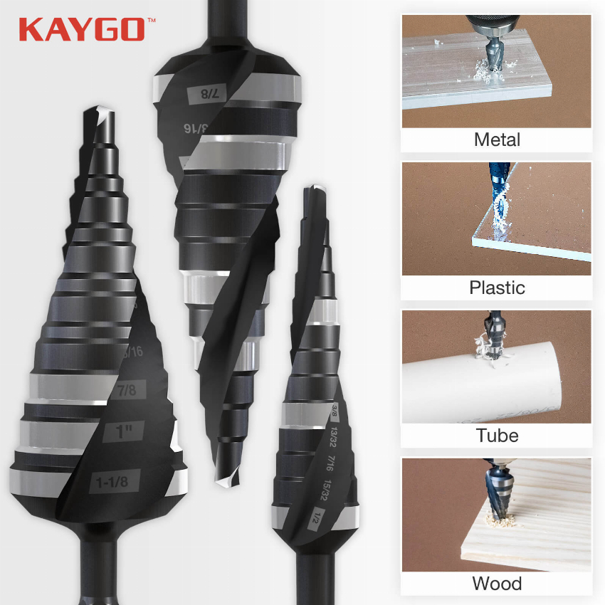 Discount code for Get 15% discount KAYGO KGT23 M35 Step Drill Bit at HONGKONG HMC TRADING CO LIMITED
