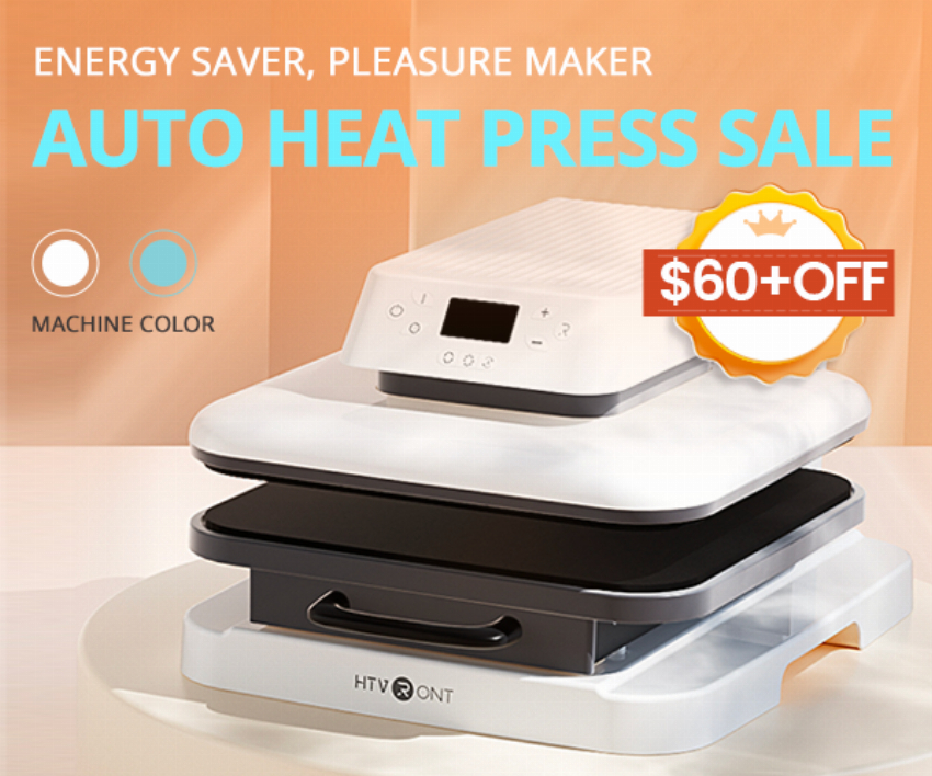 Discount code for 10 off Auto Heat press Machine Coupon Enjoy Lowest price at HTVRont