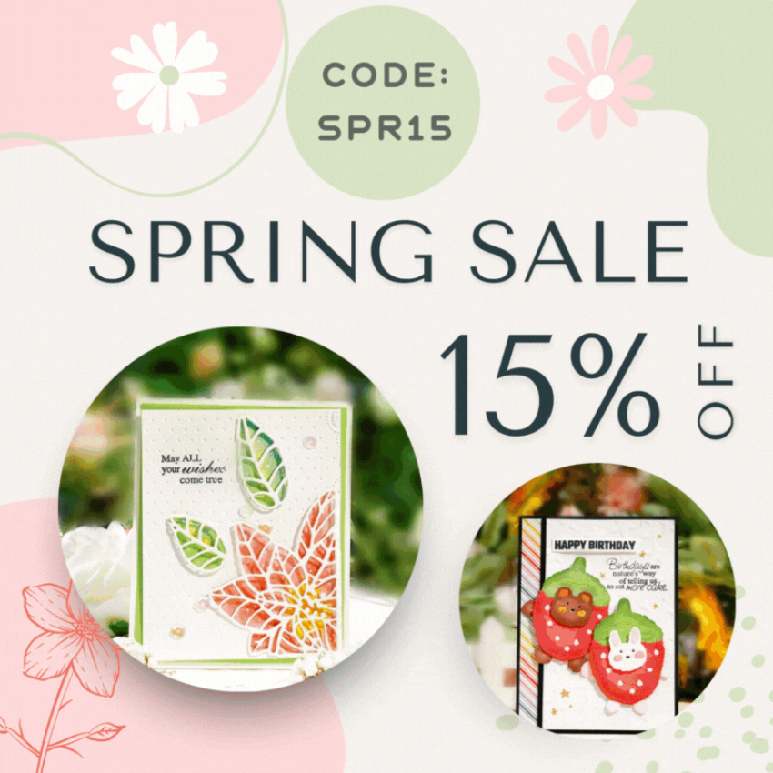 Discount code for Hello Spring at Inlovearts