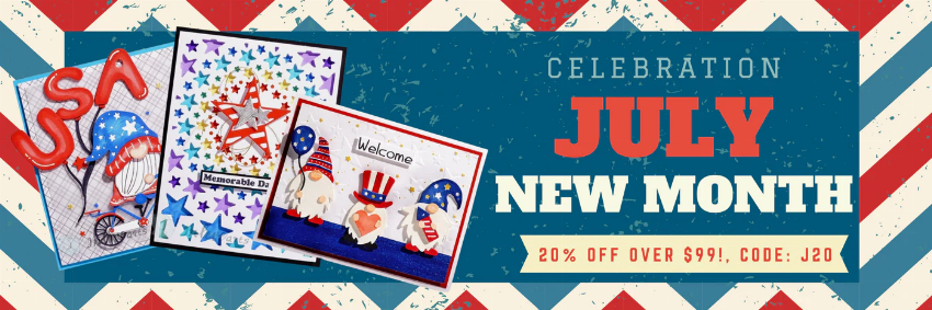 Discount code for July Celebration - Independence Day at Inlovearts