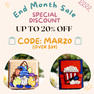 Discount code for LET S CRAFT TOGETHER at Inlovearts