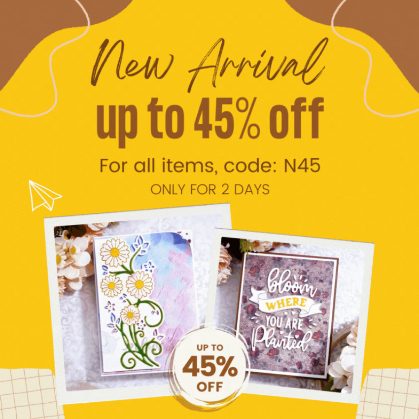 Discount code for New Items Deal Up to 45% discount at Inlovearts