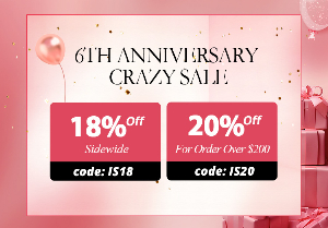 Discount code for 20% discount For Order Over 200 at Ishow Hair