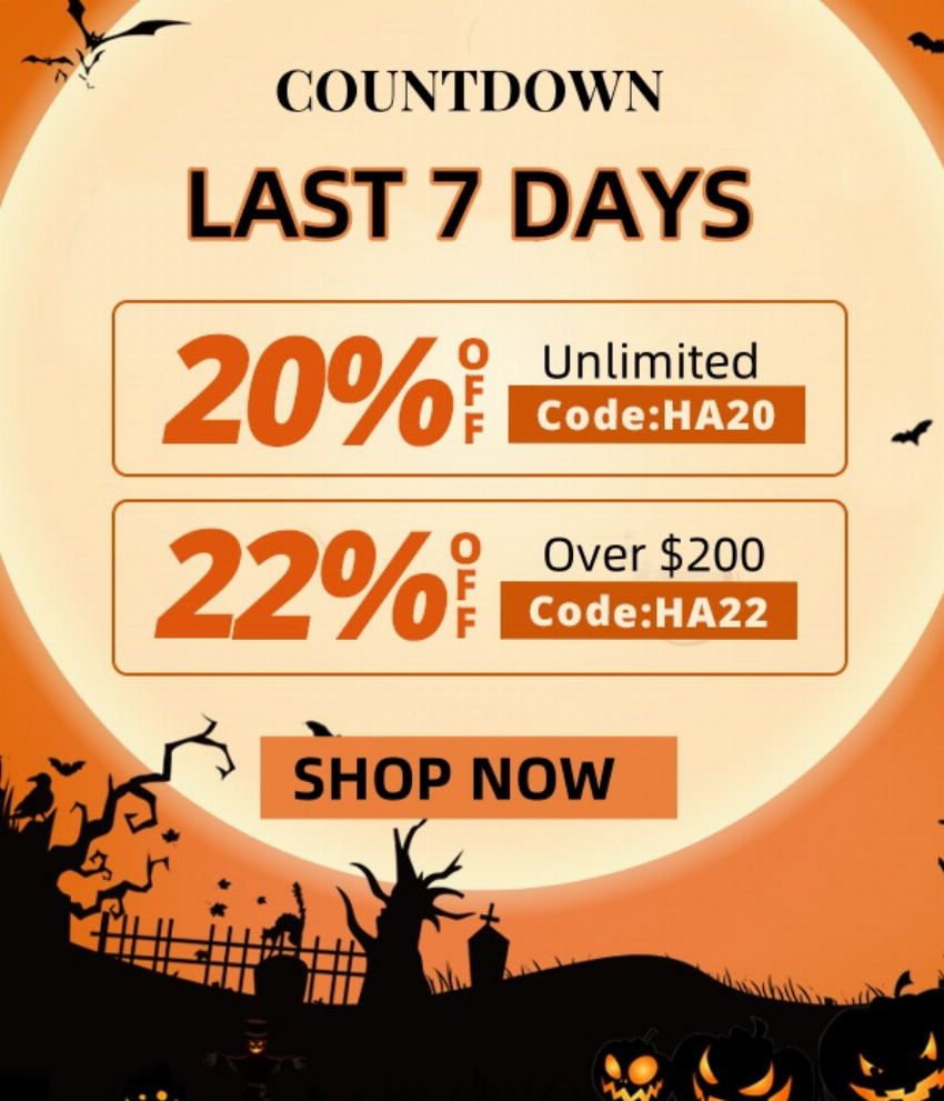 Discount code for 22% discount For Order Over 200 at Ishow Hair
