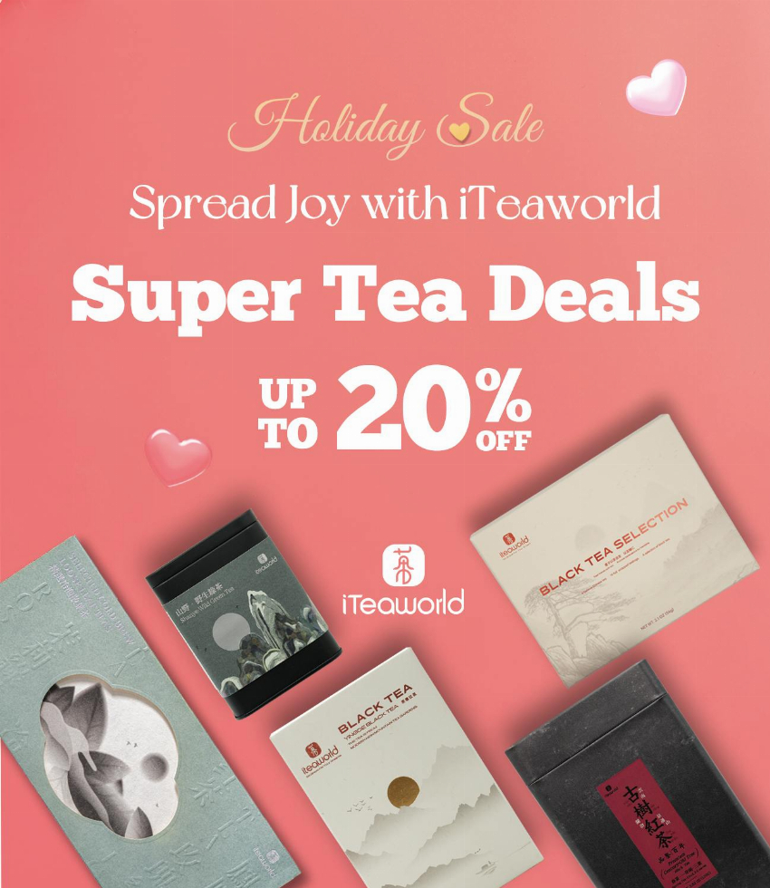 Discount code for Exclusive 15% discount All Teas at iTeaworld at iTeaworld