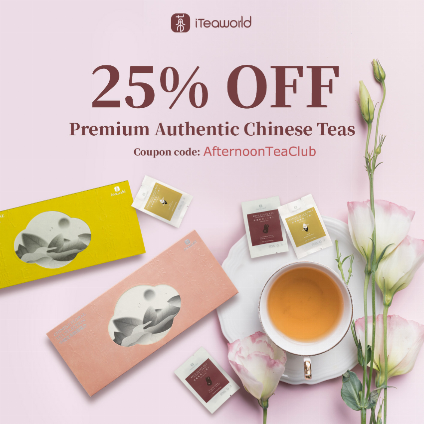 Discount code for Exclusive Partner Offer 25% discount New Spring Green Teas at iTeaworld