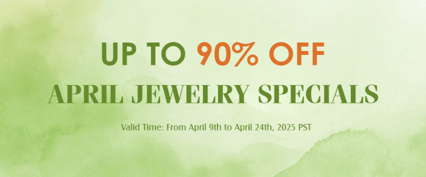 Discount code for April Jewelry Specials at jewelryandfindings