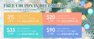 Discount code for Free Cash Coupons in December at jewelryandfindings