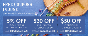 Discount code for Jewelry Beads Big Sale at jewelryandfindings