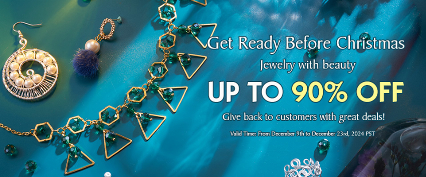 Discount code for Jewelry Supplies UP TO 90% discount at jewelryandfindings