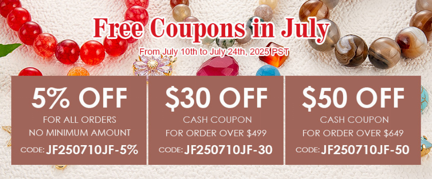 Discount code for JewelryAndFindings Free Coupons For All Orders at jewelryandfindings