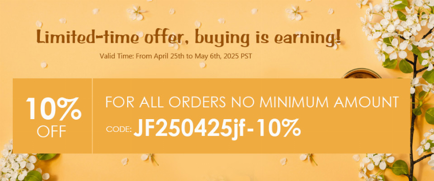 Discount code for Limited-time offer buying is earning at jewelryandfindings