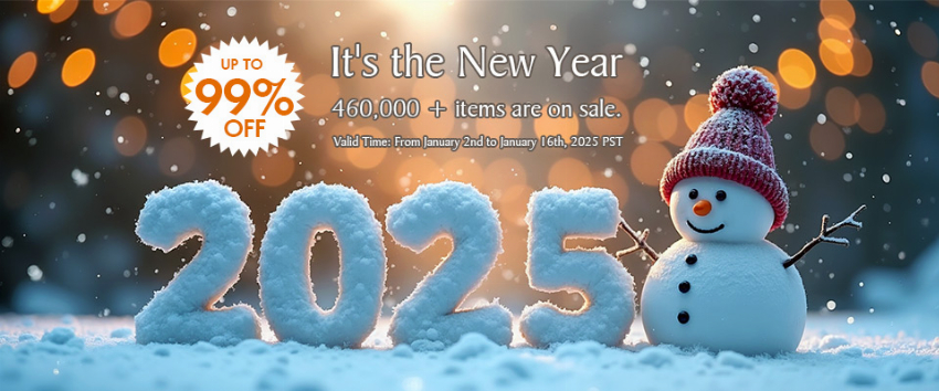 Discount code for New Year Sale - 99% discount Deals at jewelryandfindings