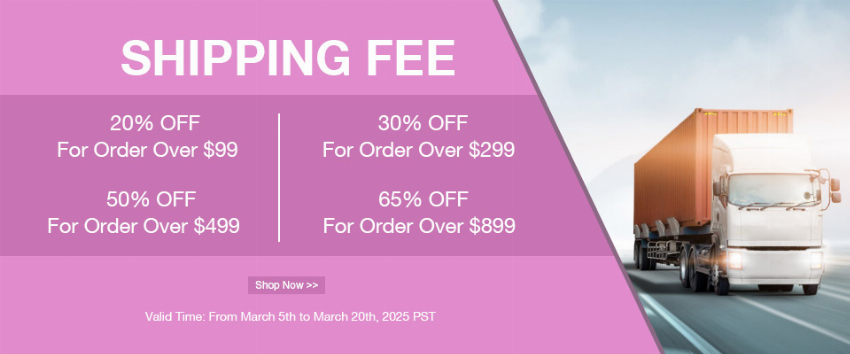Discount code for SAVE 20%-65% shipping fee at jewelryandfindings