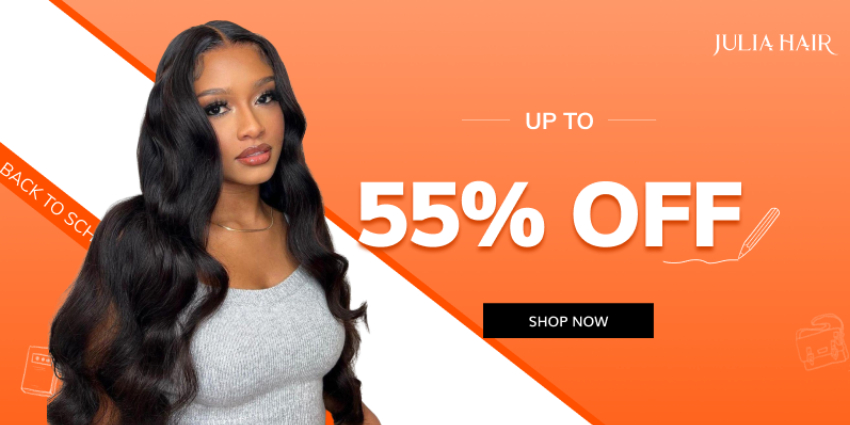 Discount code for Back To School Season Sale at Julia hair