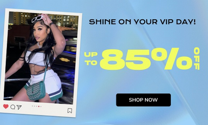 Discount code for Shine on your VIP DAY UP to 85% discount at Jurllyshe