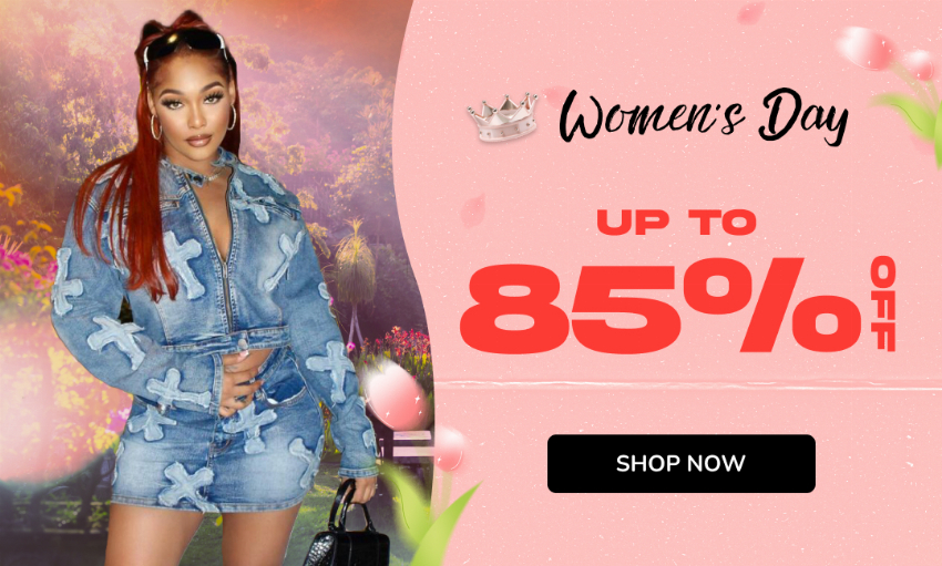 Discount code for Women s Day SALE is HERE at Jurllyshe