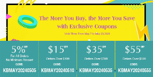 Discount code for 55 off 599 storewide coupon code at Kbeads