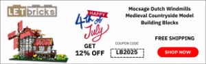 Discount code for Independence Day Sale at Letbricks