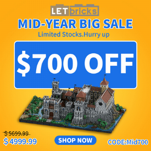 Discount code for MId Year Big Sale Get 700 OFF at Letbricks