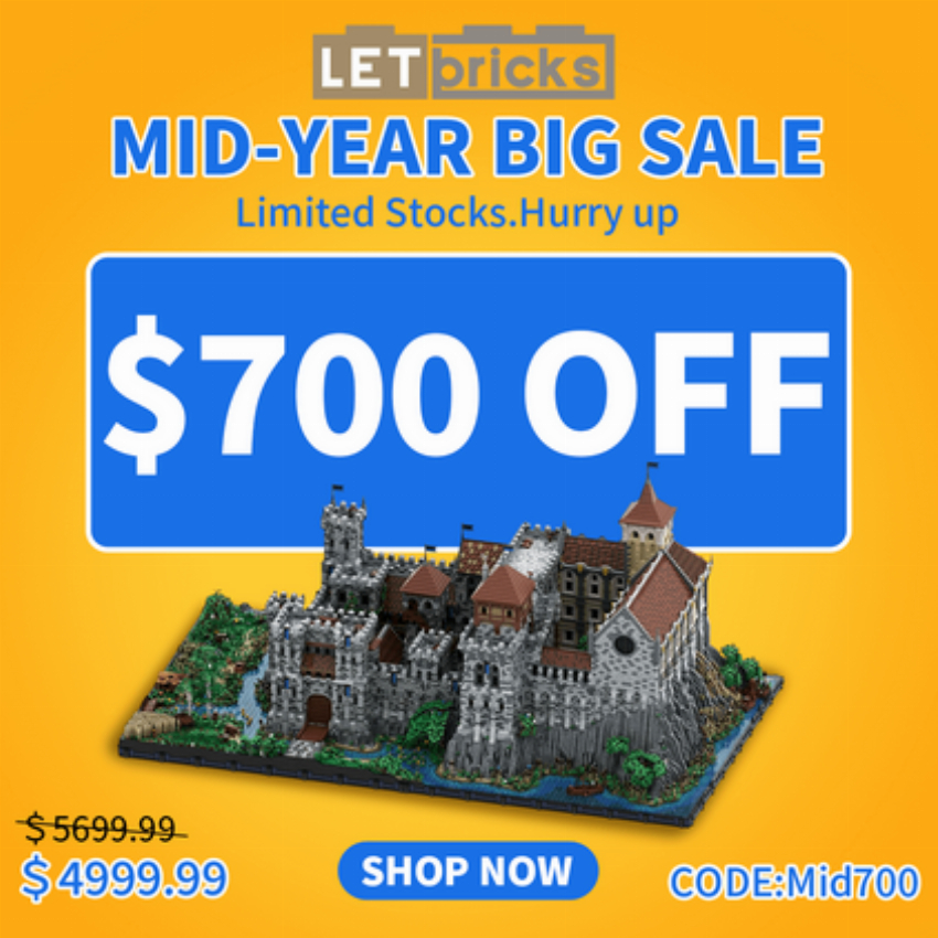 Discount code for MId Year Big Sale Get 700 OFF at Letbricks