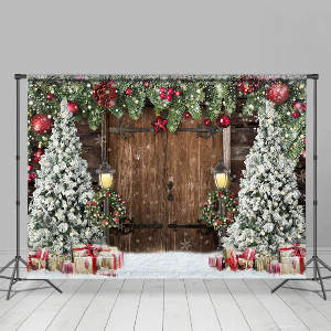 Discount code for 50% discount Lofaris Christmas Tree Backdrop only 12 for Holiday Free Shipping at Lofarisbackdrop