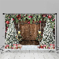 Discount code for 50% discount Lofaris Christmas Tree Backdrop only 12 for Holiday Free Shipping at Lofarisbackdrop