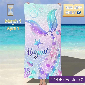 Discount code for 70% discount Lofaris 6 Personalized Mermaid Tail Name Beach Towel For Girl Sale on March at Lofarisbackdrop